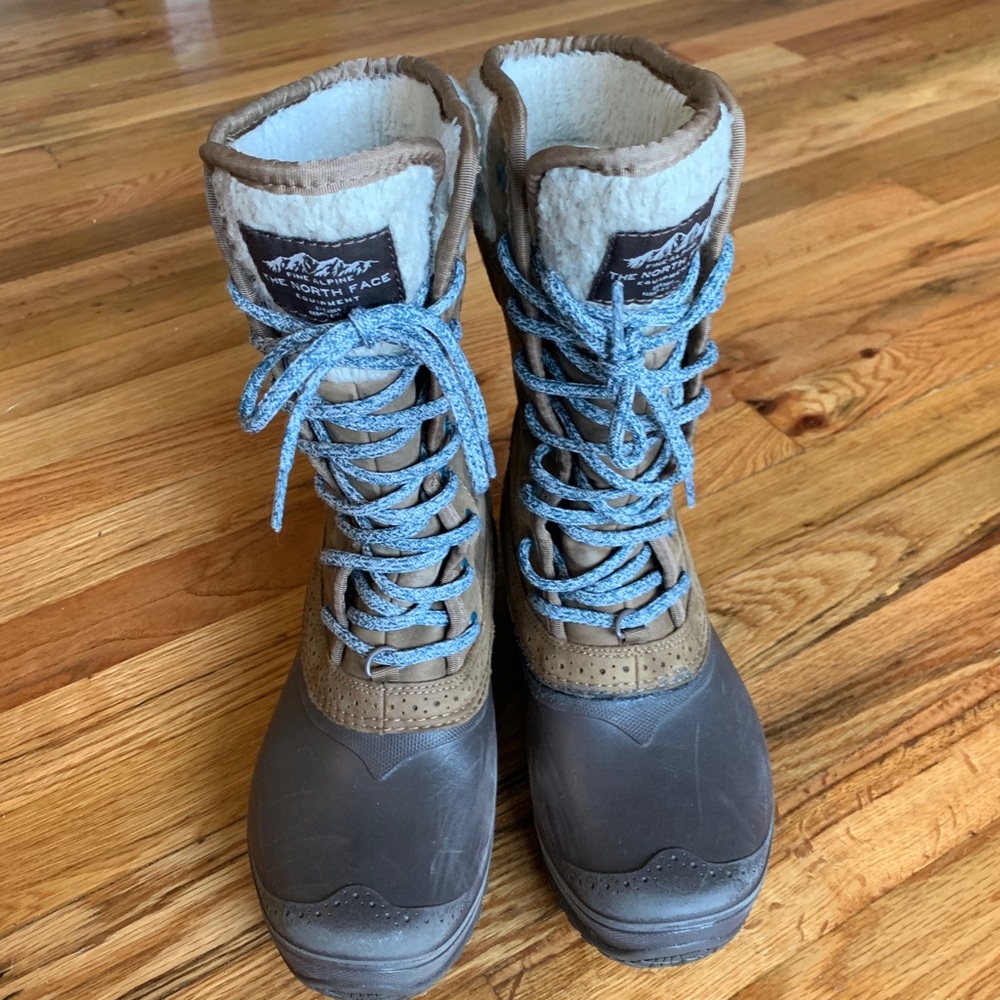The North Face hiking boots